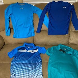 4 Under Armour shirts